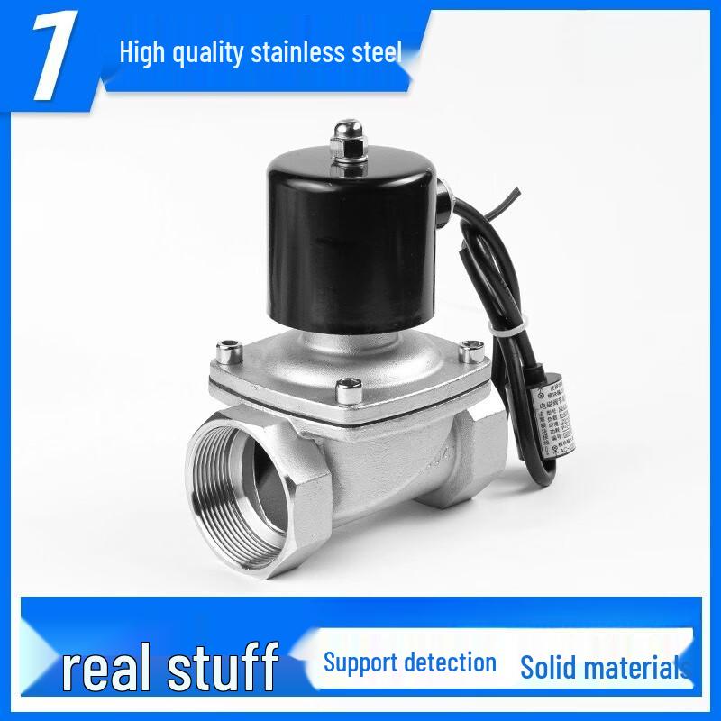 Yuanke 304 Stainless Steel 2-Way Solenoid Valve
