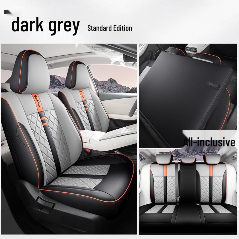 Universal Full Leather Car Seat Cushion for Aion SMAX - All-Season Comfort