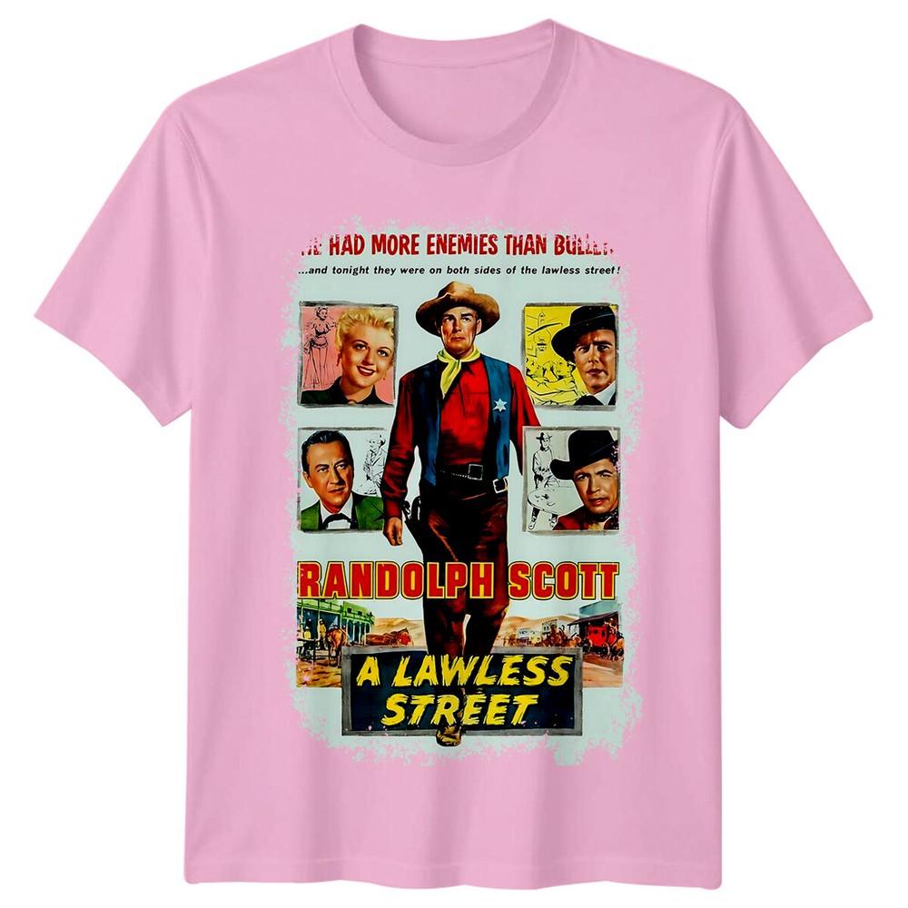 A Lawless Street 1955 Movie Poster Inspired TShirt Retro 80s Tee