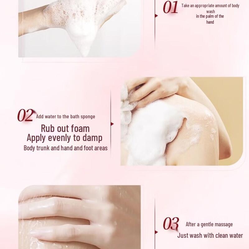 Lanzhuoli Flower Dance Scented Shower Gel