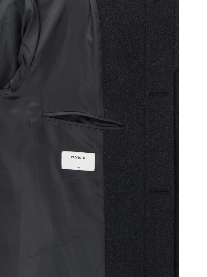 Projectm Men'S Balmacaan Coat_Epf4Cc1404Cbk