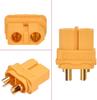 1-40PCS XT60 Battery Connector Male & Female Bullet Connector Plugs with Sheath Housing for RC Battery Motor FPV XT-60 Adapter