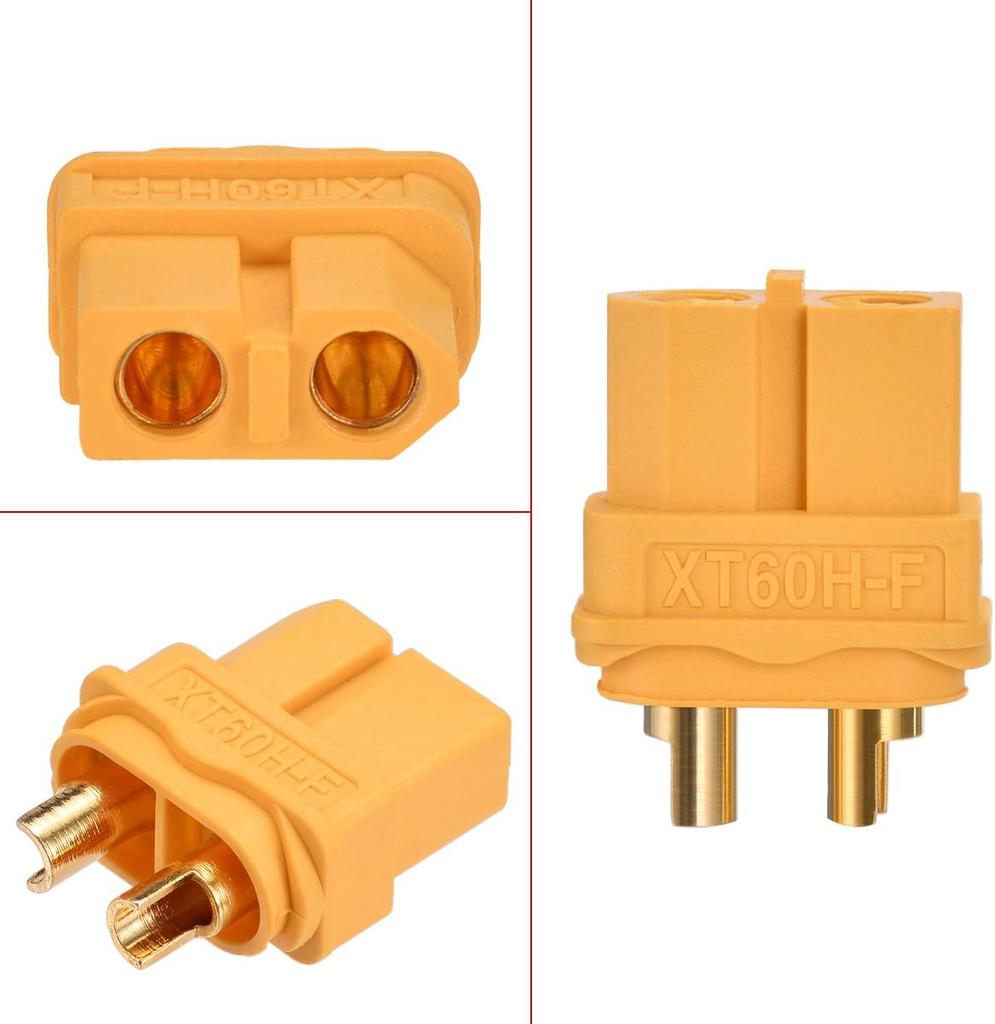 1-40PCS XT60 Battery Connector Male & Female Bullet Connector Plugs with Sheath Housing for RC Battery Motor FPV XT-60 Adapter