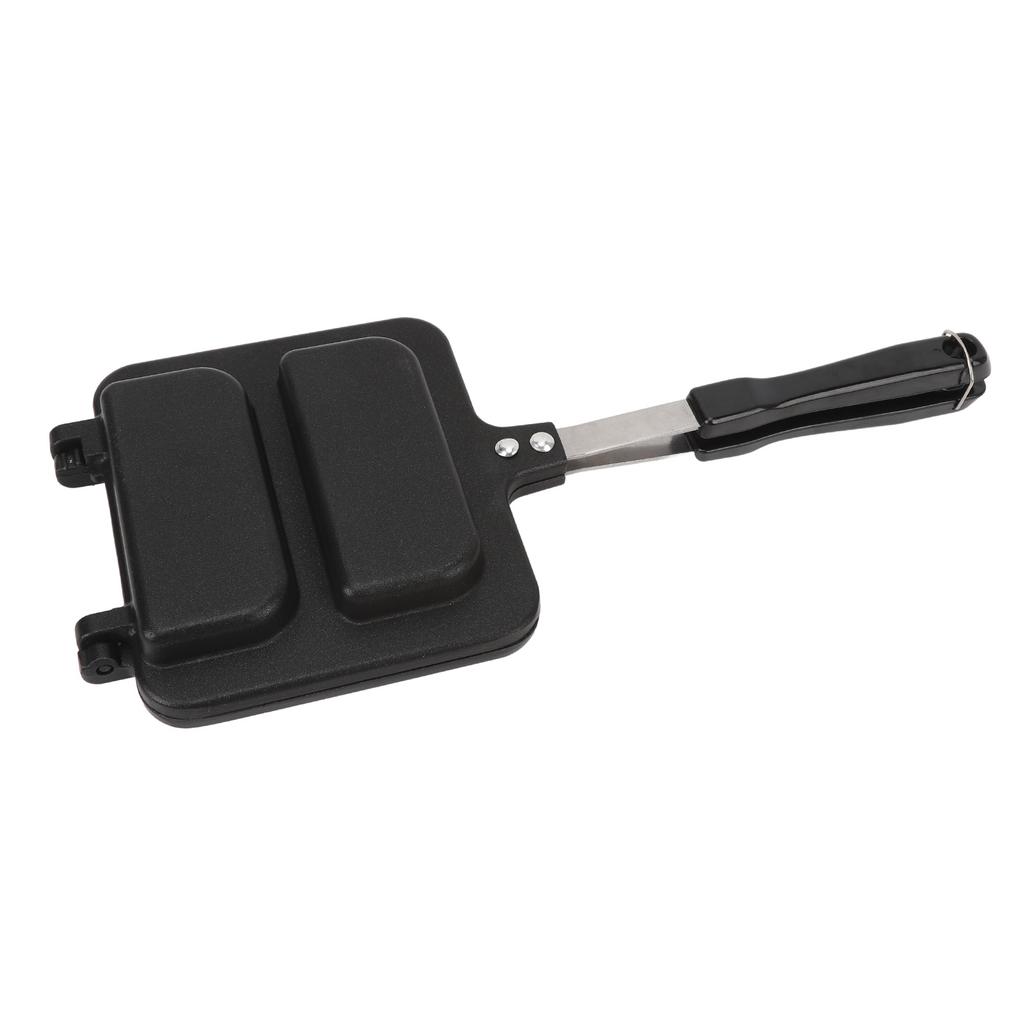 Sandwich Maker Nonstick Sandwich Baking Pan Breakfast Frying Skillet Griddle with Handle for Home