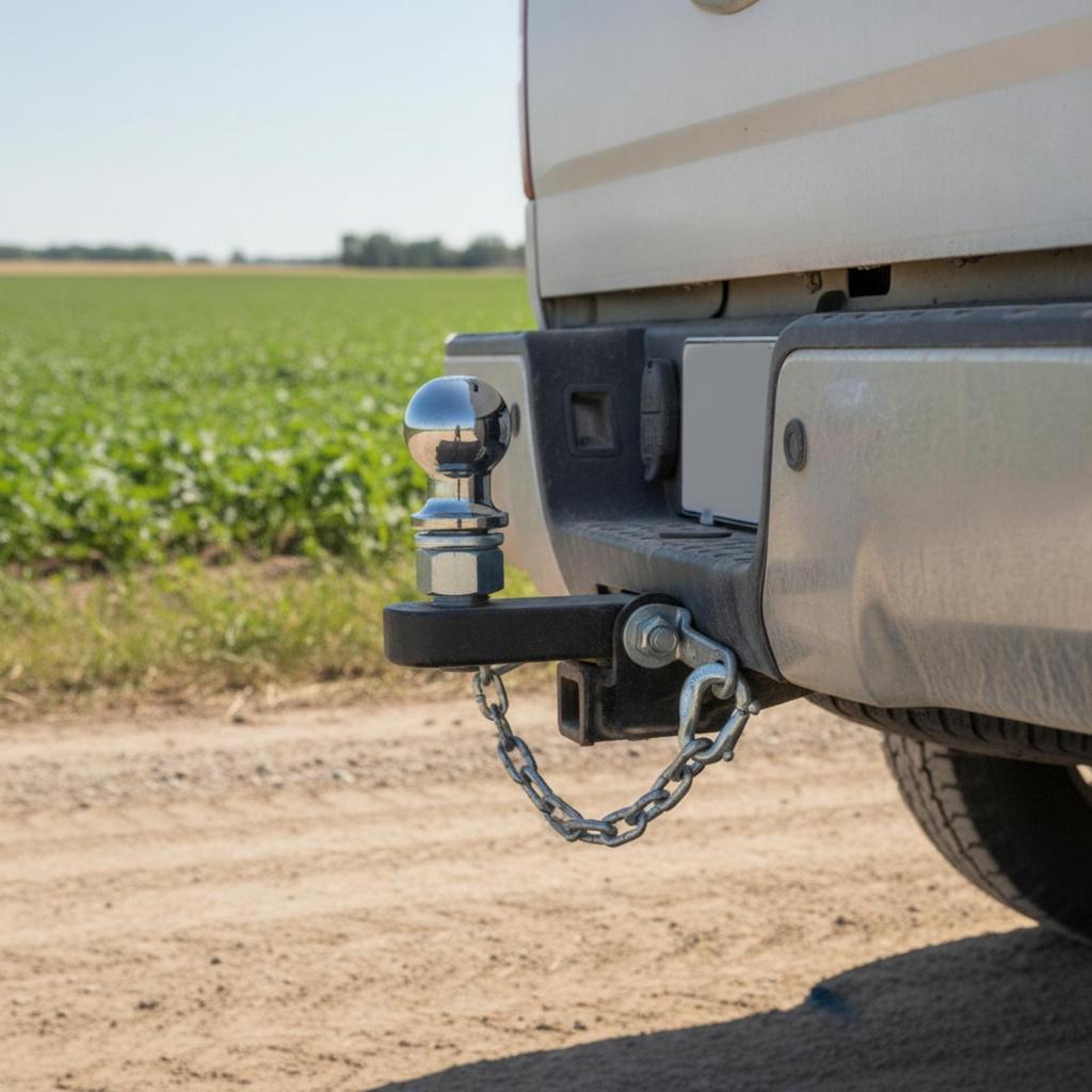Trailer Hitch Ball Chrome Polished