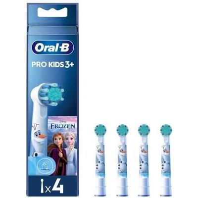 Diş Fırçası Başlıkları x4 Karlar Kraliçesi, Disney, Oral-B Pro Kids 3+, Yedek Paket, Çocuk İçin