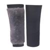Thickened Winter Rabbit Fur Knee Pads for Warmth and Comfort