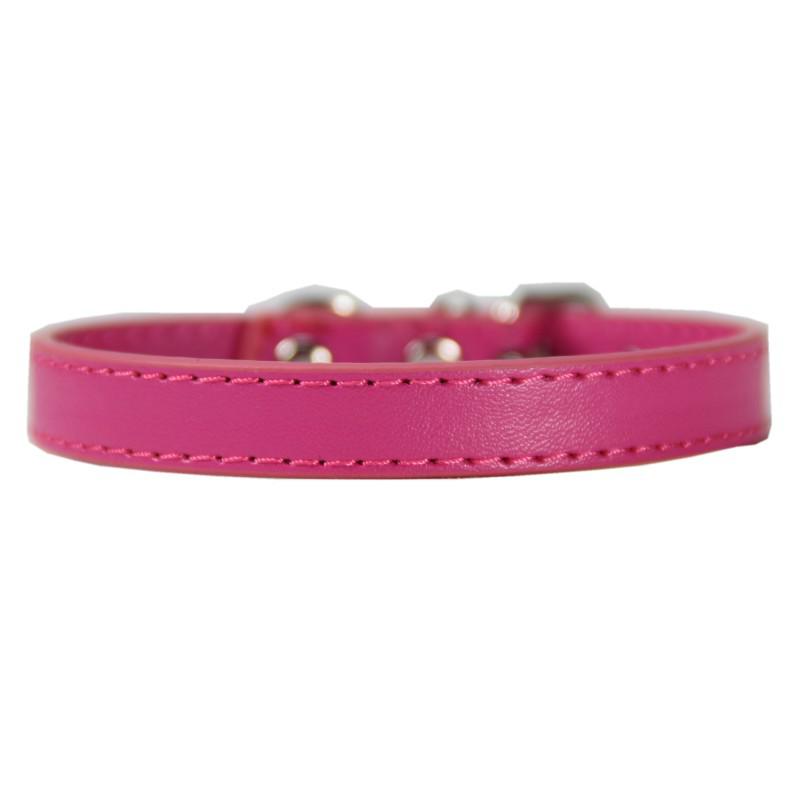 Hot Sale PU Leather Neck Warmer Collar for Small Pets