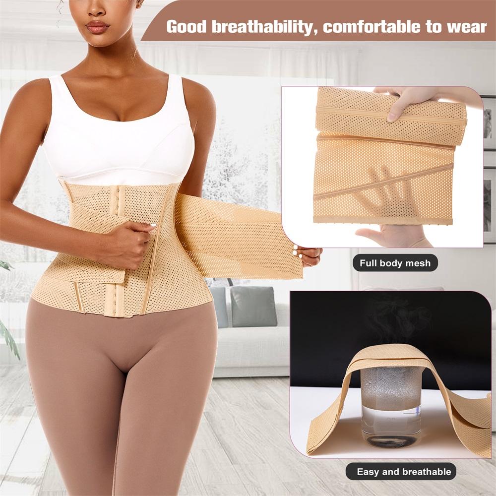 Hot Sale Women Lady Slim Body Waist Cinchers Shapewear Belt Tummy Control Wrap Corset Waist Trainer Shaper for Women