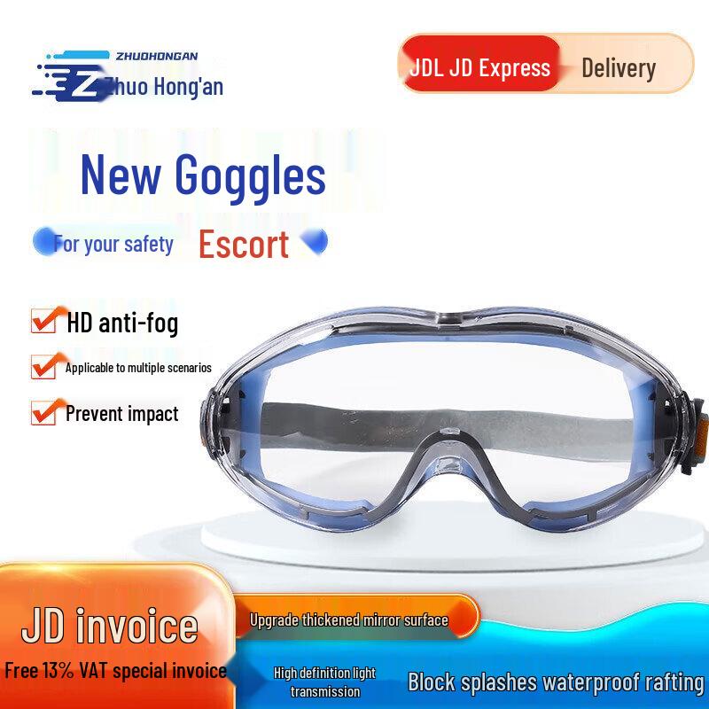 Industrial Anti-Fog Safety Goggles