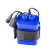 1 Pc 6x18650 12V Rechargeable Battery Pack for Case Waterproof Housing Cover Battery Storage Box with 5.5x2.1mm Adapter