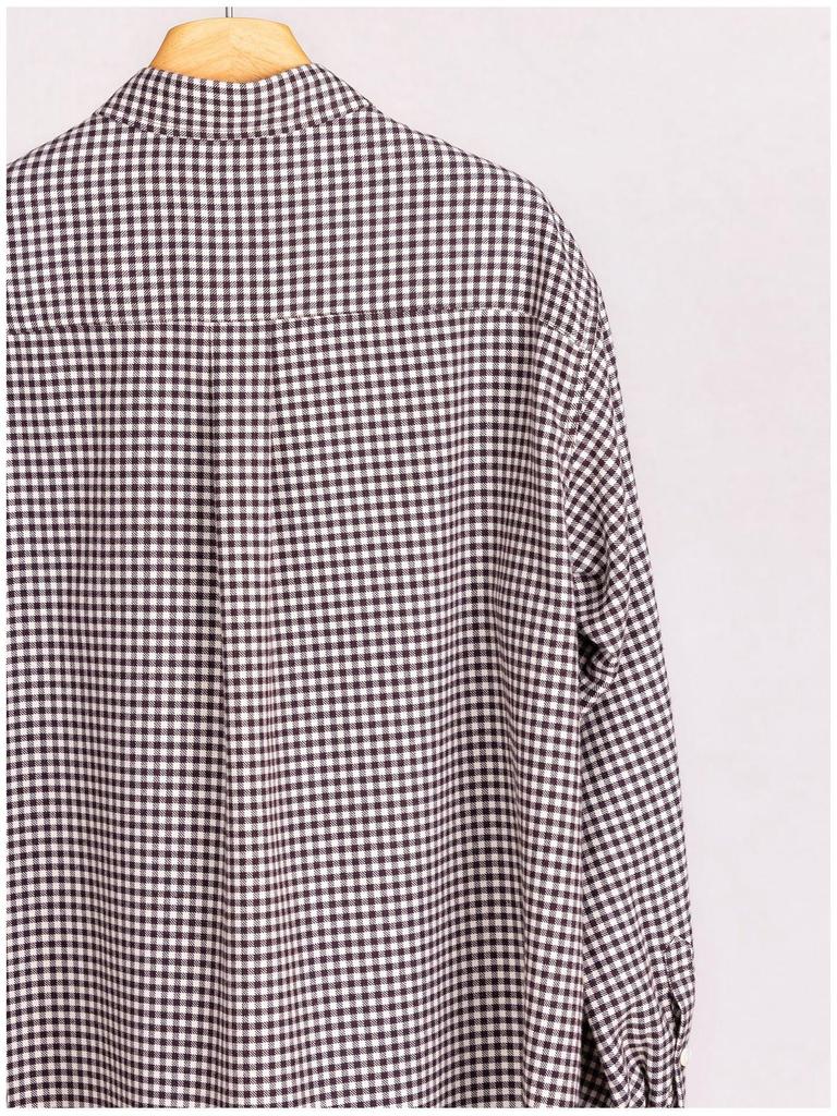 2025 New Women's Korean-Style Plaid Brushed Shirt - Loose Fit