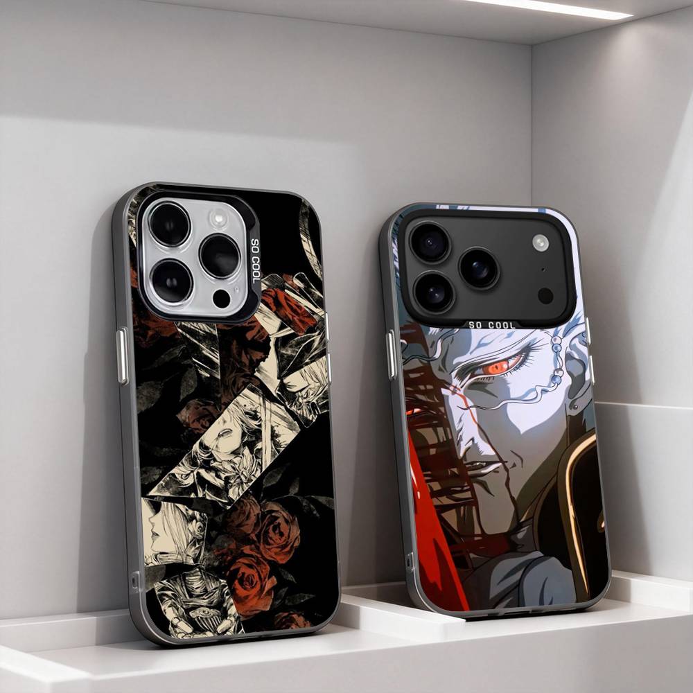 Comics Vampire H-Hunter D Phone Case For iPhone 11,12,13,14,15,16,17,Pro,Max,Plus,E,Air,Mini IMD Matte Black