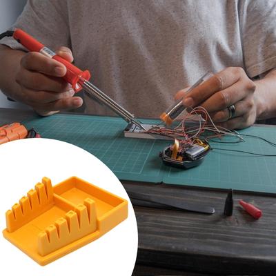 Lötklemme Halterung Aufbewahrungsschale Handwerkzeug Multifunktionale Schweißvorrichtung für Konvertierungsdrähte