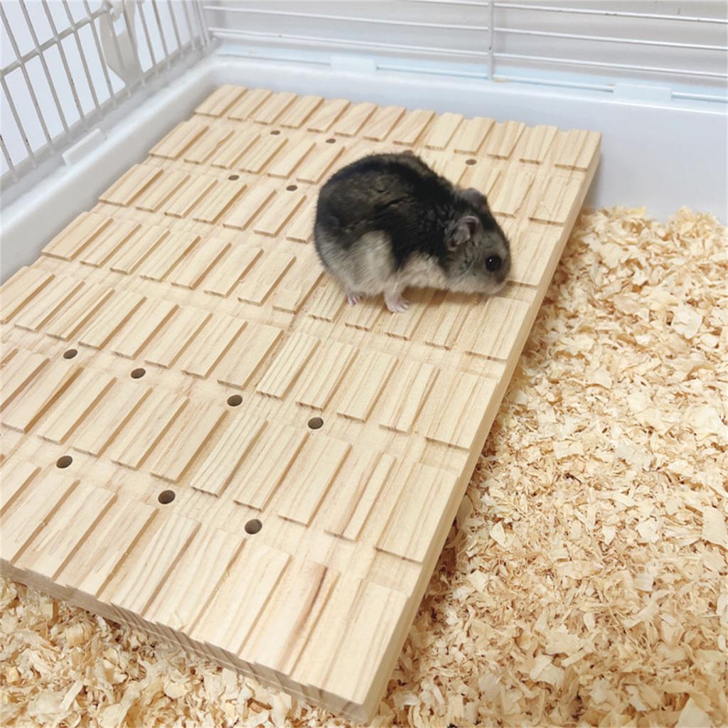 Hamster Rodents Toy Gerbil Scratch Platform Molar Pet Board Feet Pad for Ferrets Hamster Toy Guinea Pigs Toy