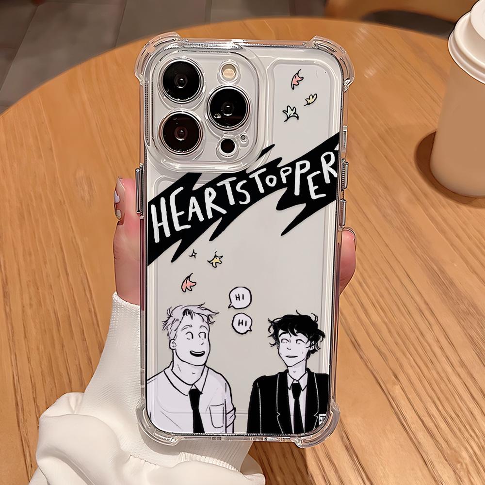 Süßes Heißes TV H-Heartstoppers Anti-Fall Klare Handyhülle Für Xiaomi Redmi 14C 13C 12C K50 K40 Note 14 13 12 11 10 Pro Plus 4G 5G