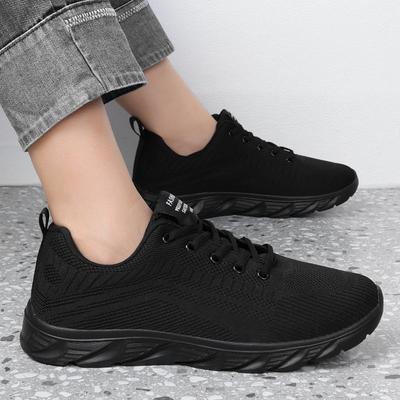 Neue 2025 Fly-Woven Mesh Sneaker Herren Frühling und Herbst Leichtgewichtige Weichsohlen Freizeitschuhe Student Atmungsaktive Laufschuhe