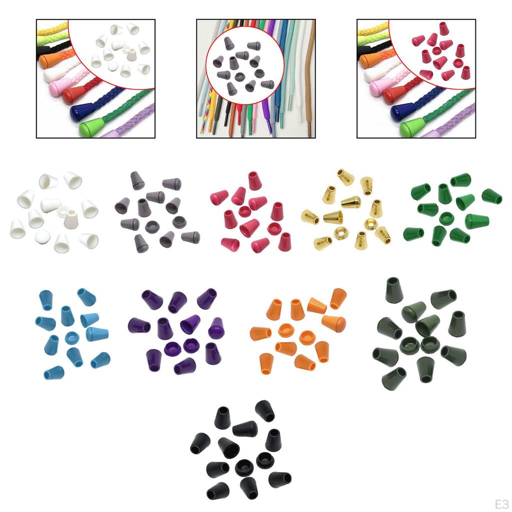 Pachet de 10 capete de clopoțel, elemente de fixare ușoare pentru cablu, cleme cu comutare pentru cablu, haine, rucsac, bricolaj,