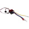 60A Brushed Electronic Speed Controller Water Proof ESC for Car Boat Model Compatible with 540 550 750 Motor 6V3A BEC