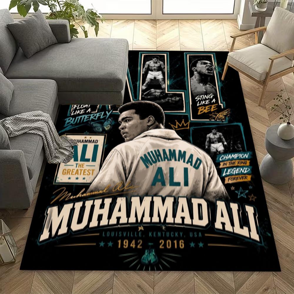 Tyson Iron Mike Tyson Legend Carpet Suitable For Bedrooms Decorate Room Living Rooms Foyer Antislip Carpet Anime Office Decor