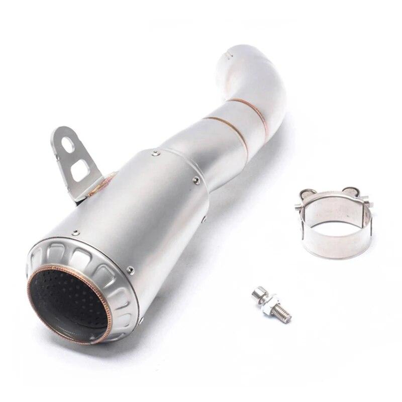 MT03 YZF R3 R25 Motorsykkeleksoslyddemper Midtleddrør Full System Slip On For Yamaha MT-03 YZFR3 YZFR25 YZF-R3 2014-2019