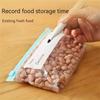 Multiple Sizes Food Dispenser Sealed Zipper Bag Food Environmental Protection Cling Film Bag Eco-friendly Reusable Transparent and Visible