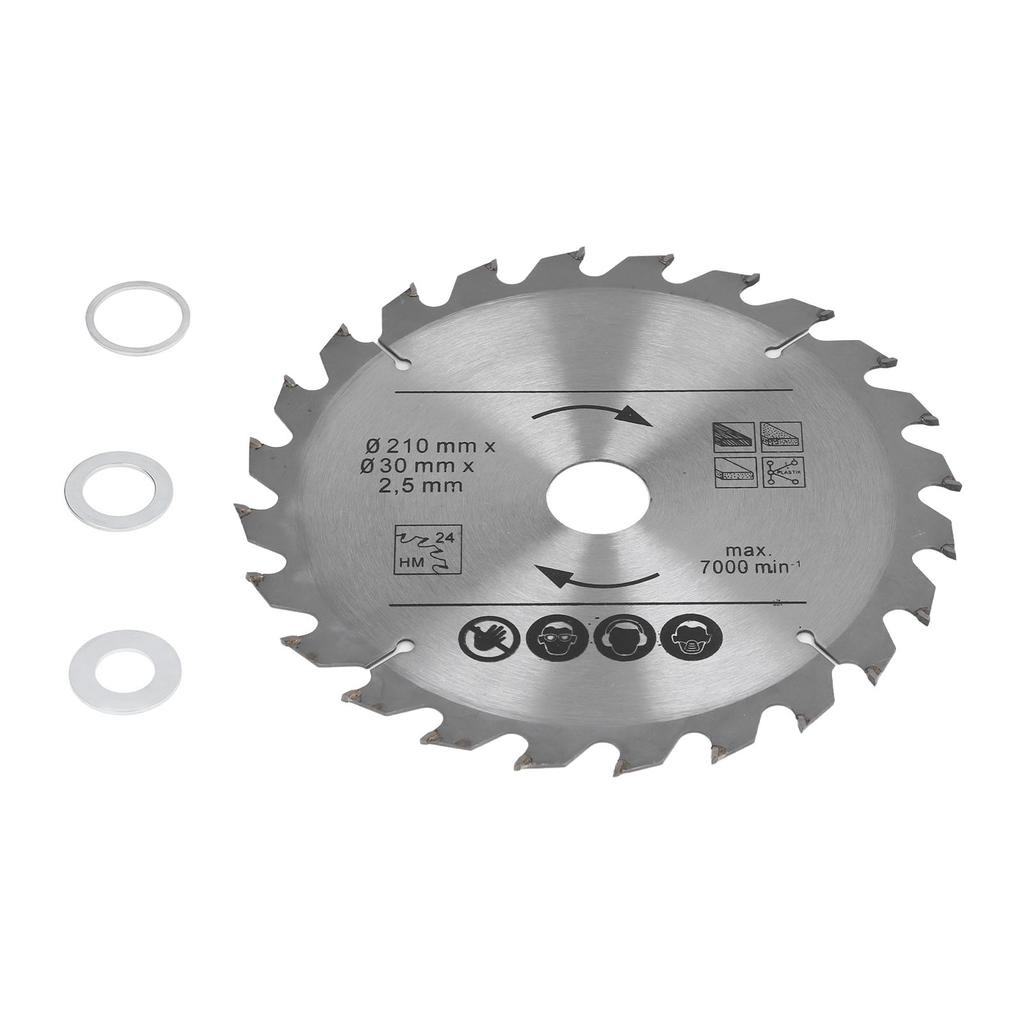 Circular Saw Blade Carbide for Woodworking Miter Table Saws Wood Plastic Cutting 8?14in 210X60TX30