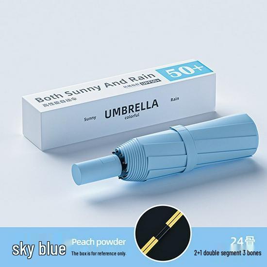 Fully Automatic Dual-Use Sun and Rain Folding Umbrella with Anti-Ultraviolet Sun Protection