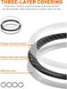 Decorative Air Vent Ring for 18-23 Jeep Wrangler JL JLU Center Console