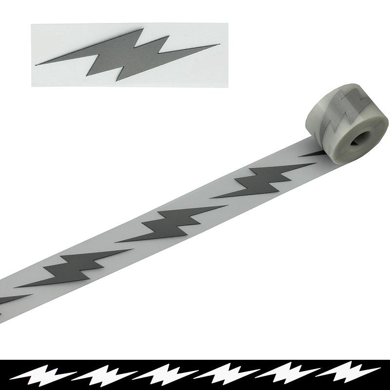 Sicherheits Silber Reflektierendes Band Aufbügelbares Wärmeübertragungs-Vinylfolie Aufkleber DIY Band für Kleidung