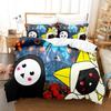 New Personality 3D Printed Anime Blazblue Bedding Set Cartoons three-piece set Adult Kid Bedroom Duvet cover Sets Home Textiles