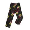 Pajama Pants Sleepwear Casual Drawstring Elastic Waist Pants Comfy Straight Yoga Loose Trousers