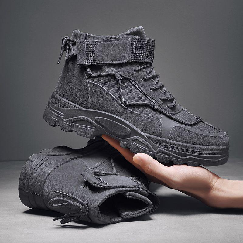 Men's 2025 Martin Boots: New Autumn/Winter Wear-Resistant High-Top Combat and Outdoor Sports Shoes