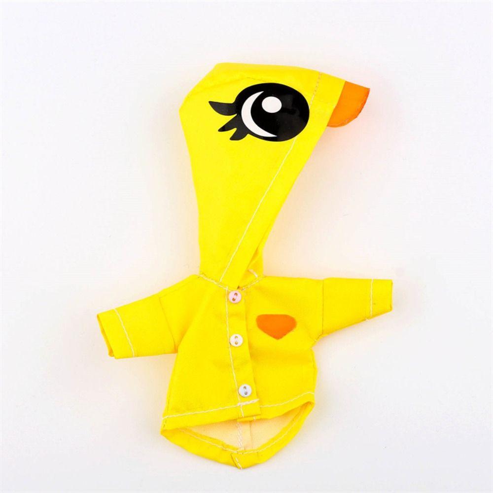Rabbit Frog Doll Raincoat Windproof Clothing Doll Animal Raincoat Cute OB11 Doll Clothes  Obitsu 11