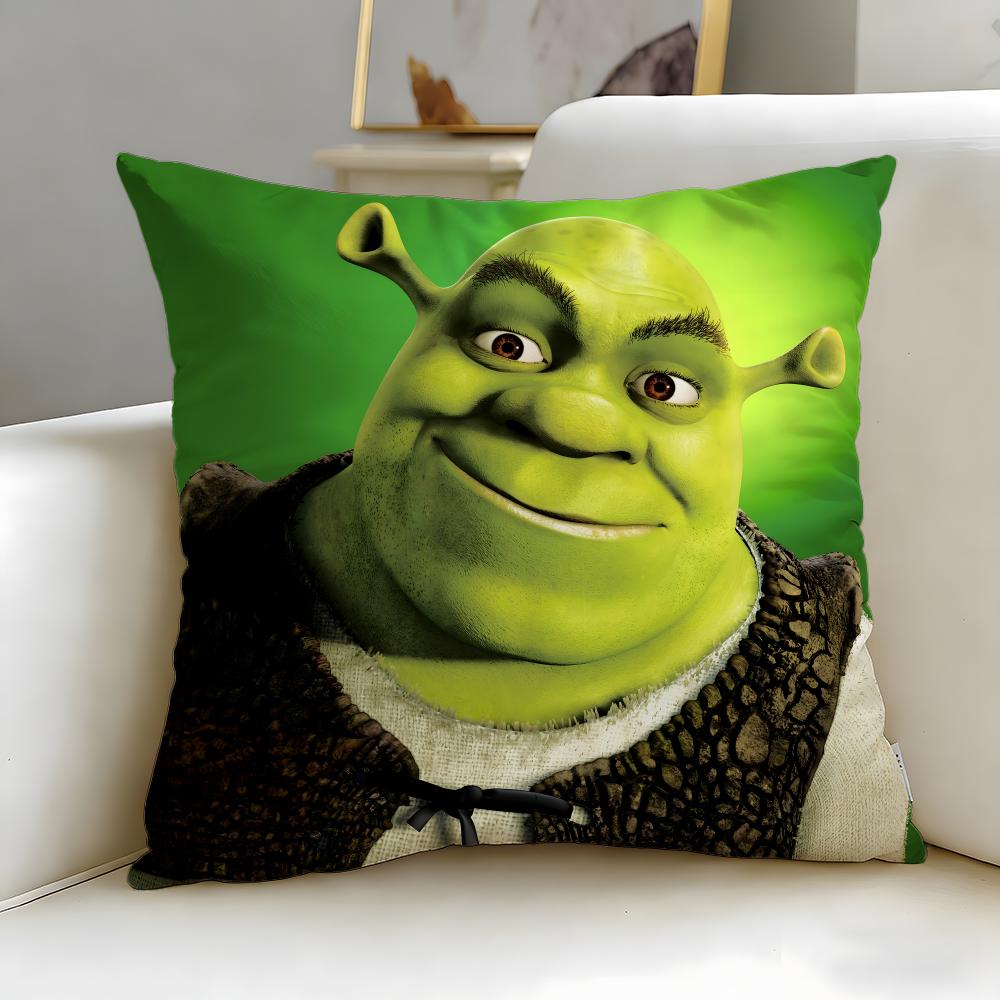 Klasický animovaný film Shrek Povlak na polštář Měkký Snadno omyvatelný Povlak na polštář Univerzální pro pohovku Postel Cestování a Kancelář