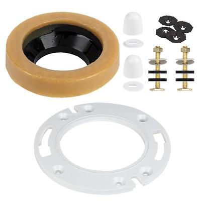 Toilet Wax Ring and Flange Installation Kit