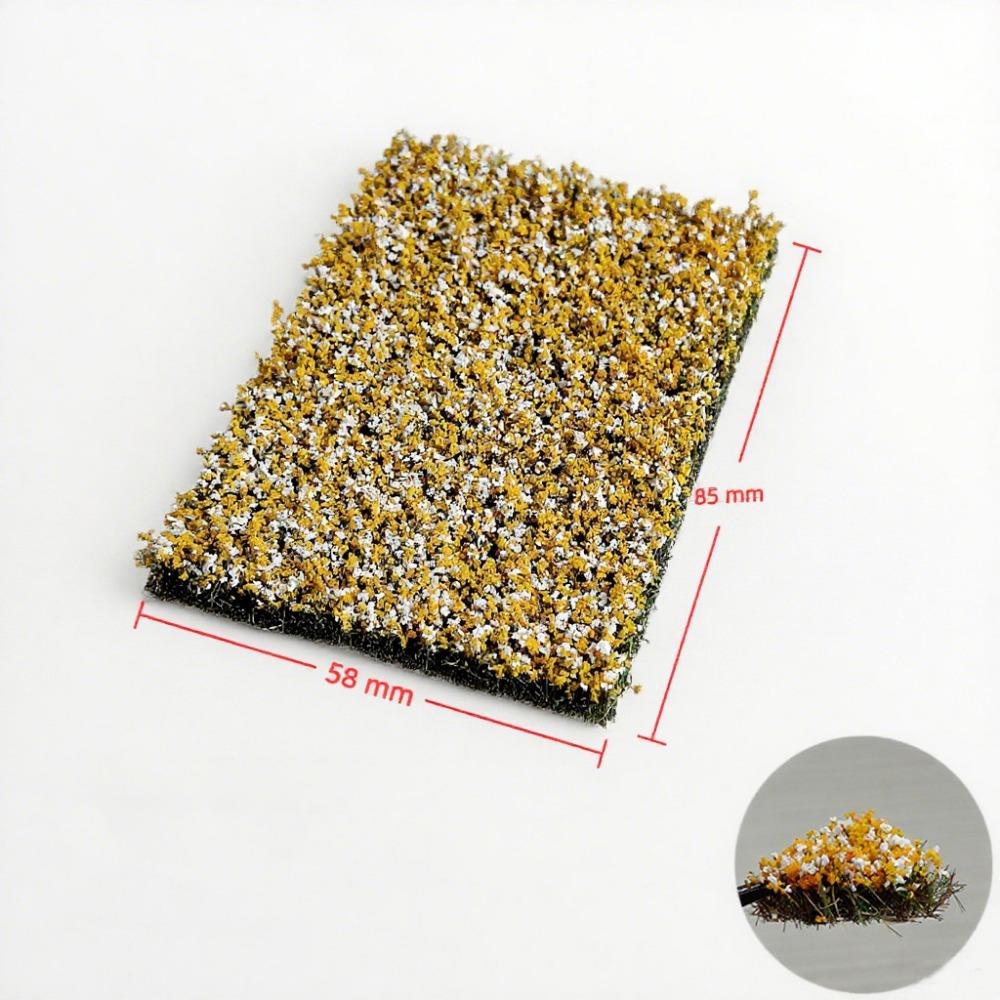 Multicolor Hand Torn Flower Clusters DIY Accessories Height 10mm/16mm Artificial Flower Cluster Sand Table Building Models