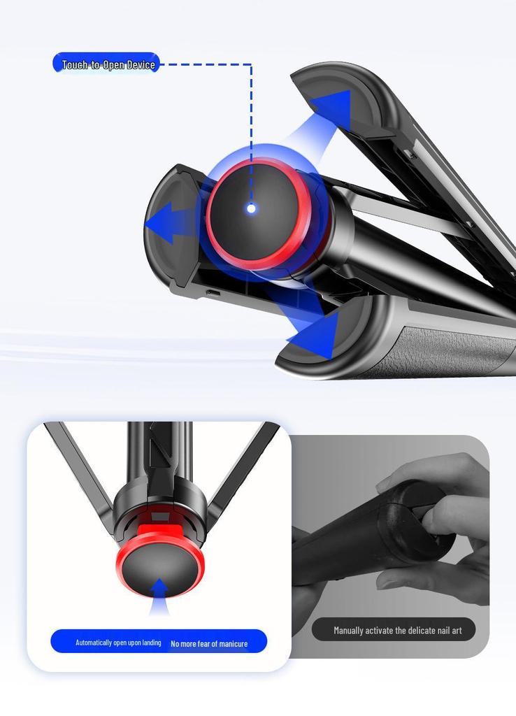F06 Retractable Selfie Stick Tripod: Travel Photography Bracket