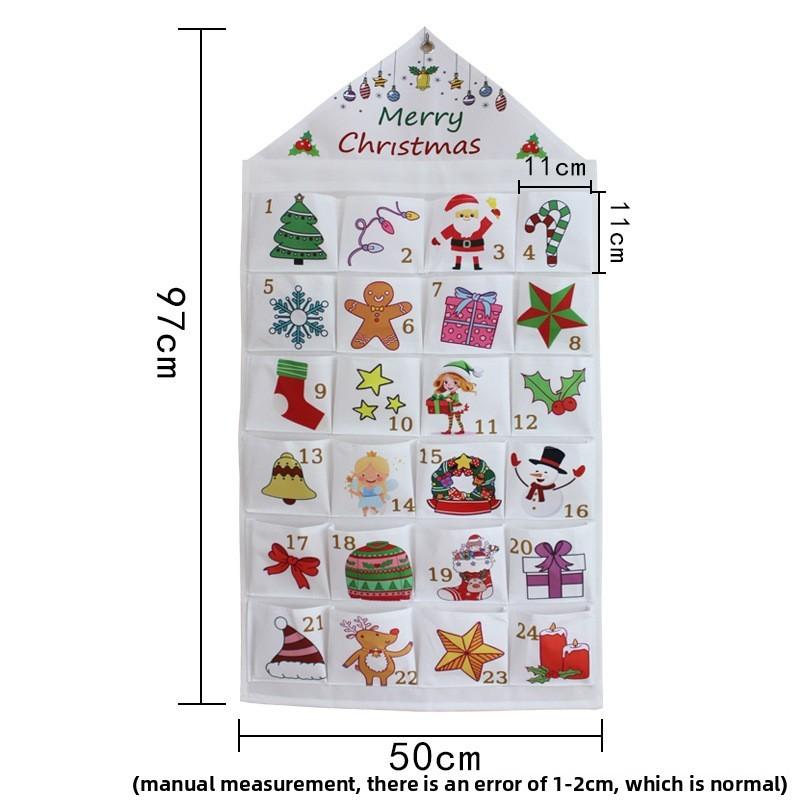 Christmas Storage Hanging Bag With Compartments For Dorm Room Organization