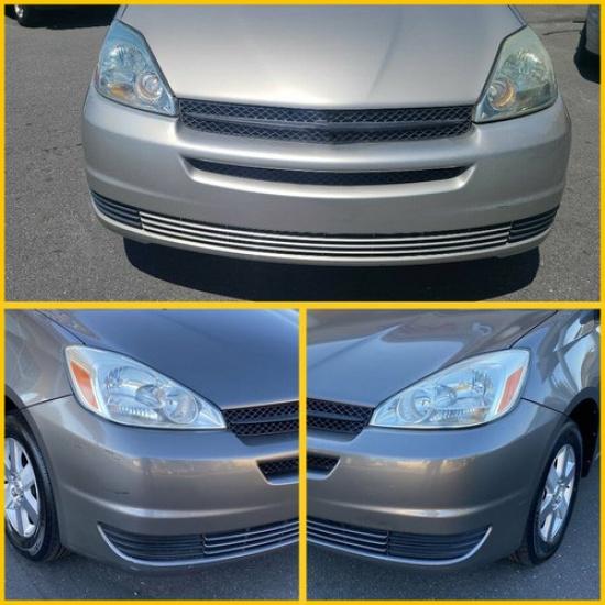 Left Fog Right &Amp; Light Set Cover For 2004 2005 Toyota Sienna TO1089109 TO1088109
