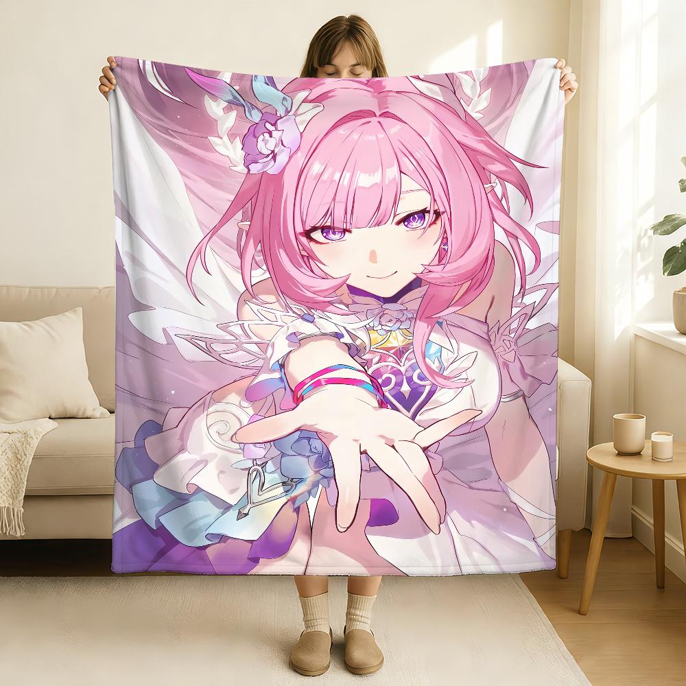 Spiel Honkai Star Rail Cyrene Decke Weich und Hautfreundlich Für Sofa Bett Nickerchen Tagesdecke Alle Jahreszeiten Steppdecke