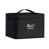 12-168Pcs Markers Pen Black Storage Bag Massive Large Capacity Zipper Folding Art Markers Zipper Canvas Pencil Bag