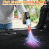 5 Gears Adjustable Jet Fan Multi Outlet Nozzles Strong Blowing Electric Air Duster Car Snow Removal Type-C Charging 90000RPM Turbo Blower Cordless
