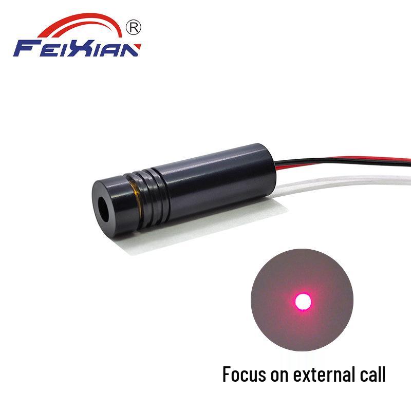 12x40mm Red Laser Module 650nm 10mW for Marking and Positioning