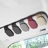 Universal Car Auto Visiera parasole Scatola per occhiali Occhiali da sole Clip Porta biglietti per biglietti Stand Fastener Custodia per penna Occhiali Accessori per auto