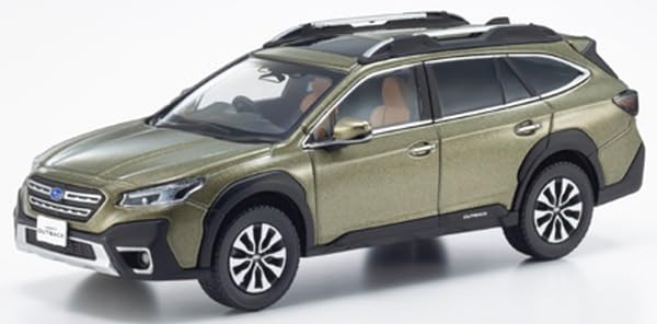Kyosho Originální Subaru Legacy Outback Hotový model KS03935GR 1/43 (Zelená)