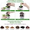15 pots d'arrosage automatique pour plantes Mini pots à semis Pot de fleur en plastique translucide Pot de propagation de plantes avec réservoir
