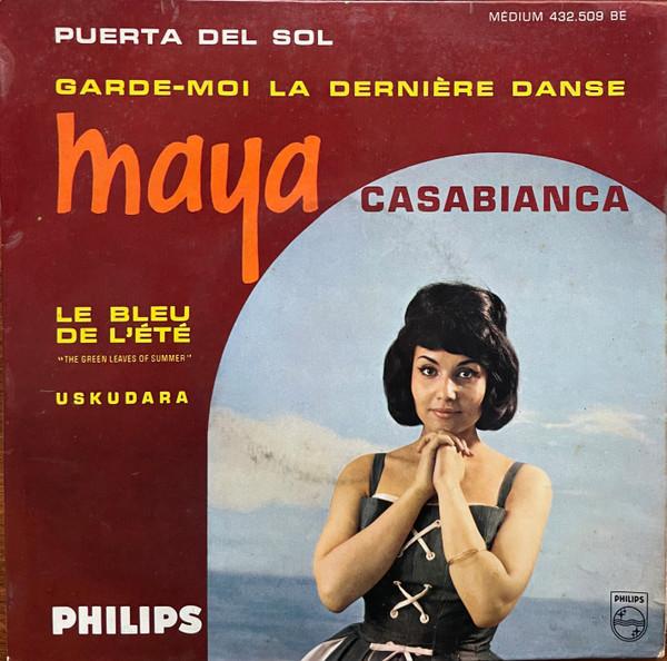 

7inch Record MAYA CASABIANCA Puerta Del Sol 432509BE PHILIPS 1960 France Pop Used