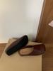 Fashion New 2025 Spring Summer Women Slippers Ladies Square Toe Slip On Ladies Casual Mules Shoes Flat Heel Outdoor Dress Sandal Shoes