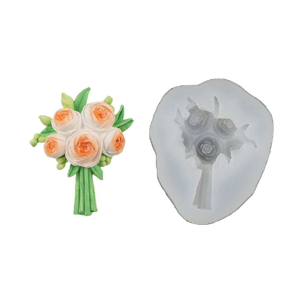 Sunflower- Peony- Sugar Chocolate Cake Fondant Mold Diy Baking Manual Candle Mold Food Grade Silicone Fondant Mould